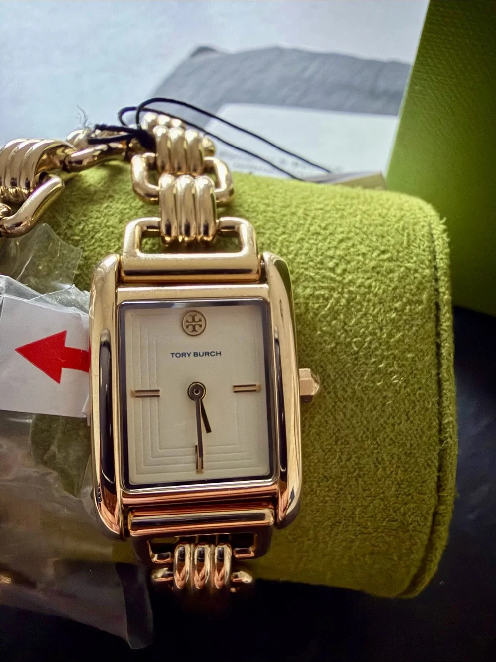 Tory Burch Women's The Eleanor 3-in-1 Gold-Tone Stainless Steel Bracelet Watch